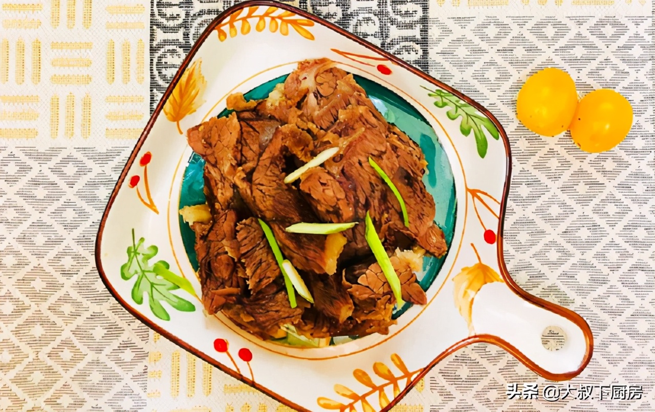 家常干切牛肉的做法,最简单的干切牛肉的做法