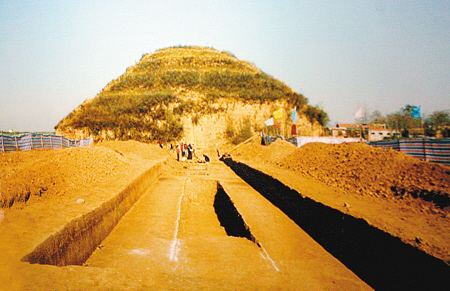 50万请盗墓专家炸出盗洞完整版,武惠妃墓被盗盗墓