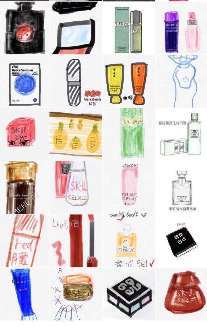 一月一号所有代购集体更换发圈风格，太有意思了