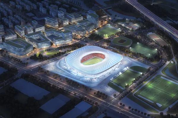 上海在建专业足球场,上海规划中的专业足球场