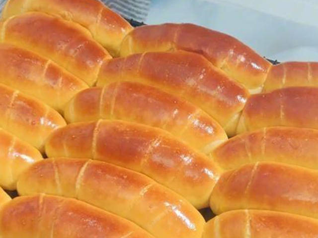 山药奶香小面包的做法,番茄味小面包的做法