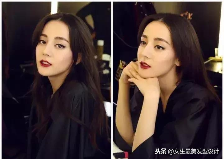 齐肩港风慵懒卷发长发,慵懒复古风卷发胖子女