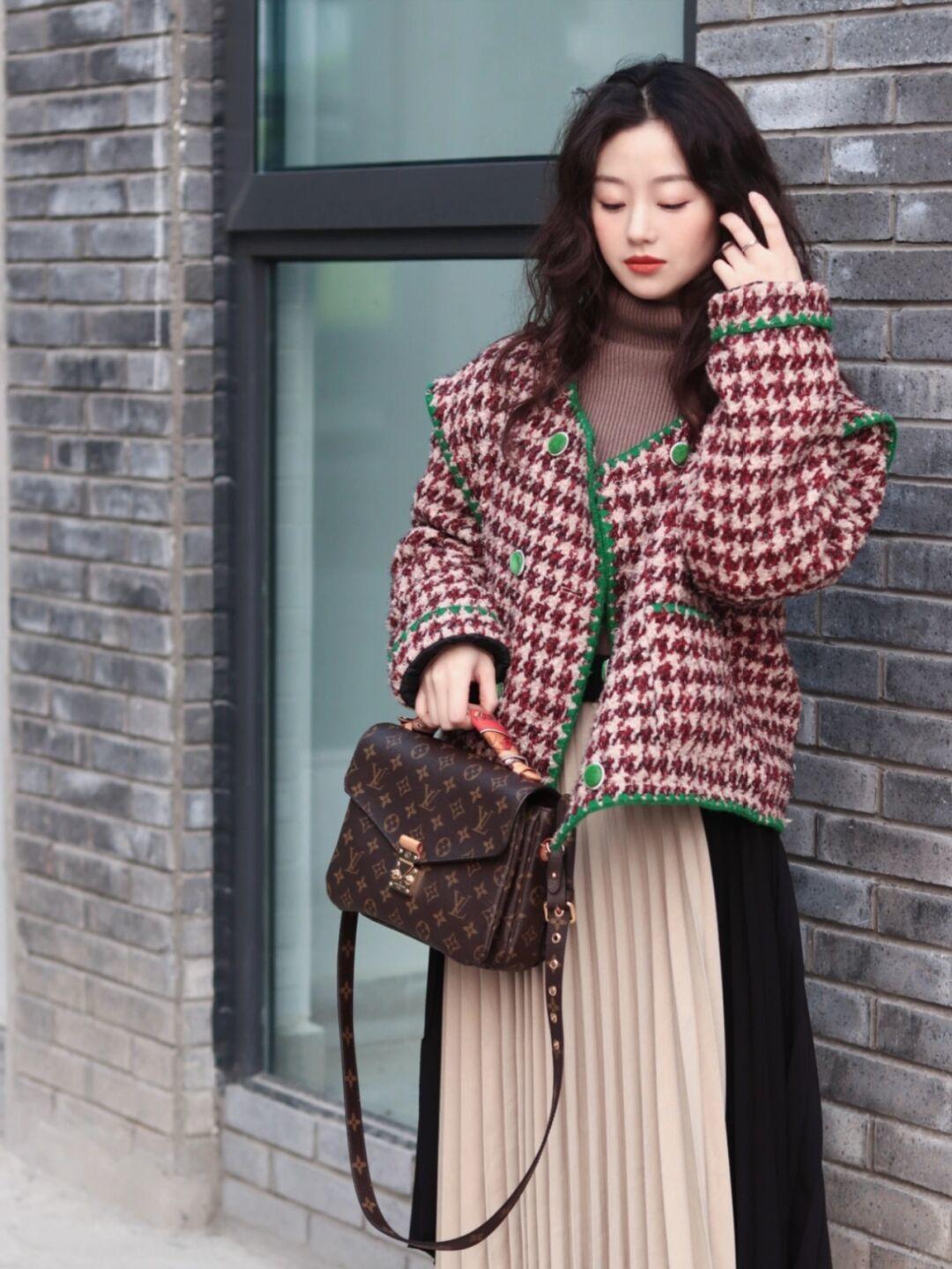 短款毛呢外套冬季穿搭,短毛呢外套显瘦