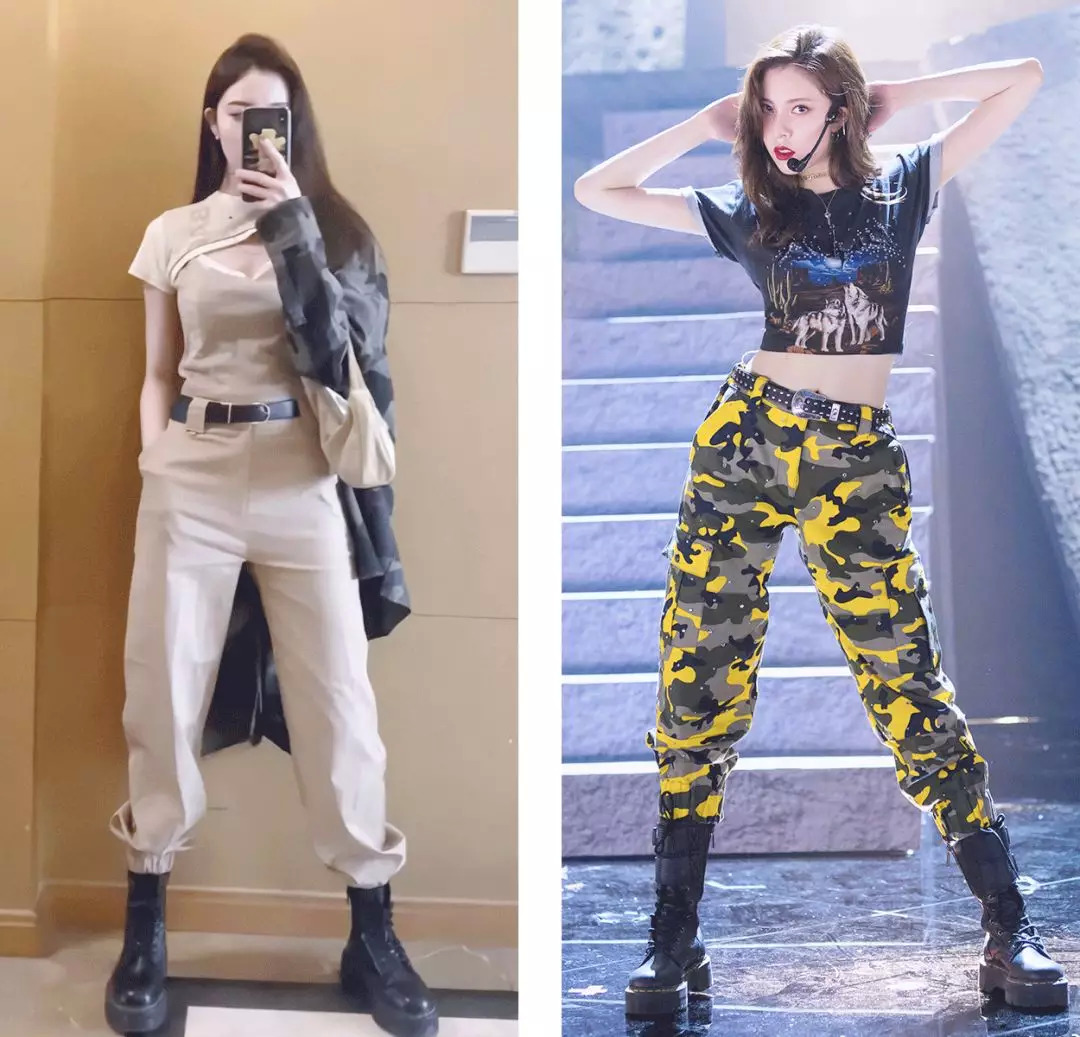 一点也不热,酷妹的马丁靴里都有空调