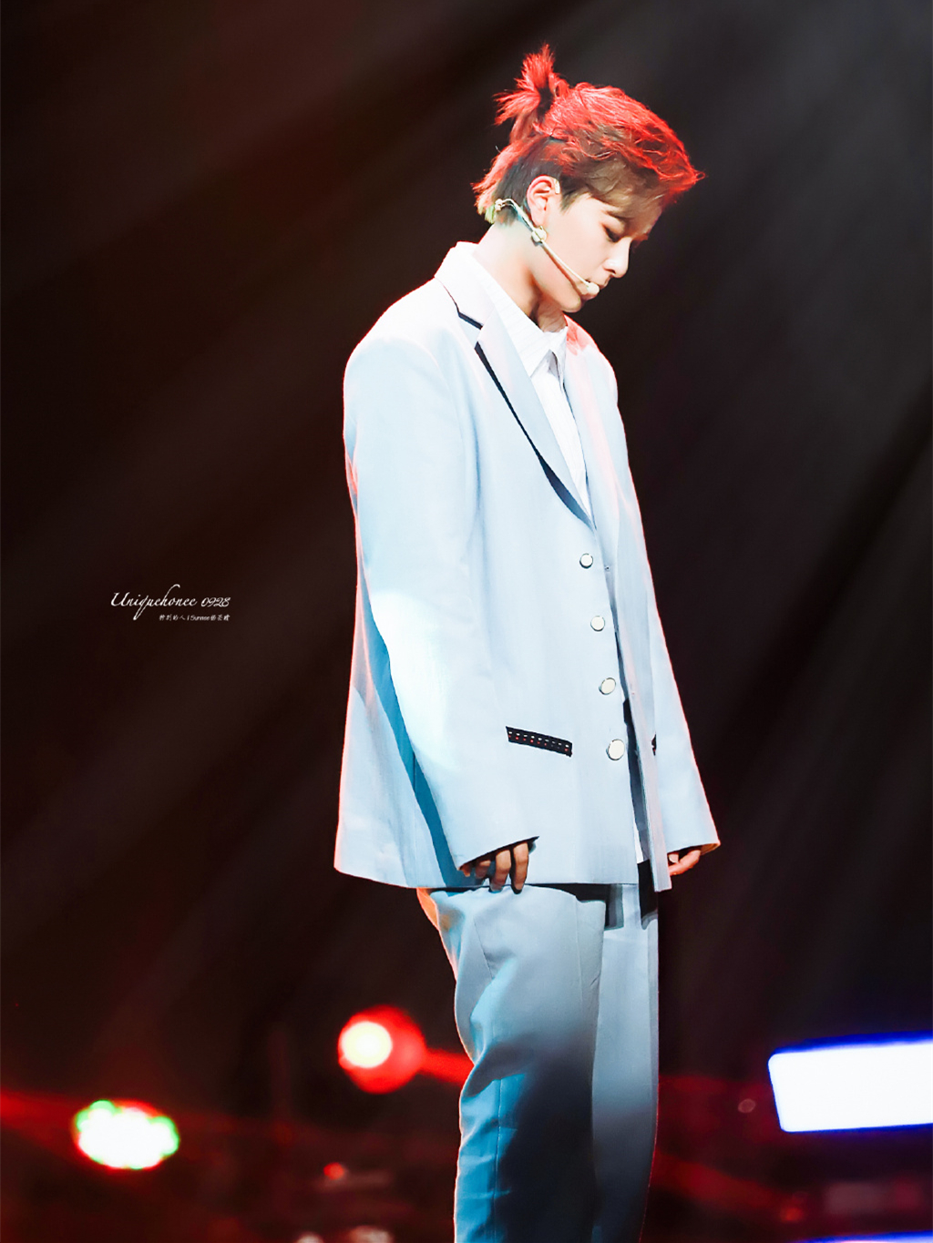 sunnee绑头发超帅,sunnee发型