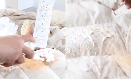 羽绒服刚买来皱皱巴巴快速处理,羽绒服穿脏了怎么洗更好