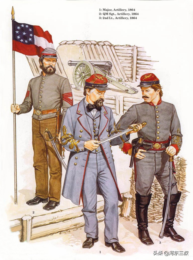 美国南北战争军事力量对比,美国南北战争时期有哪些军队