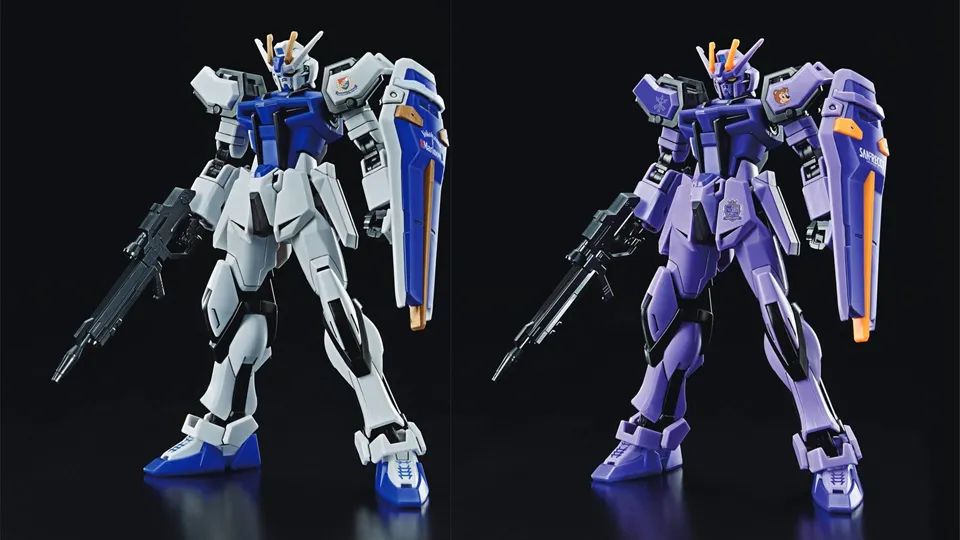 钢限|提坦斯强袭踢足球「高达40周年×J联盟」HG强袭高达系列