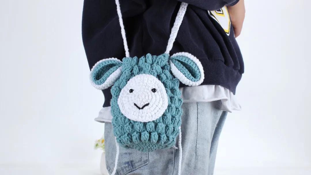 小绵羊收纳袋,小绵羊束口包教程