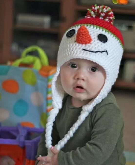 教一下4个月宝宝帽子织法,给宝宝织夏季帽子教程