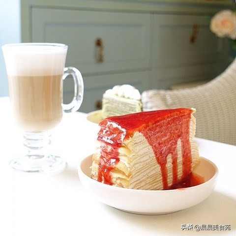 泰国曼谷街头美食草莓冰沙,泰国高档特色美食