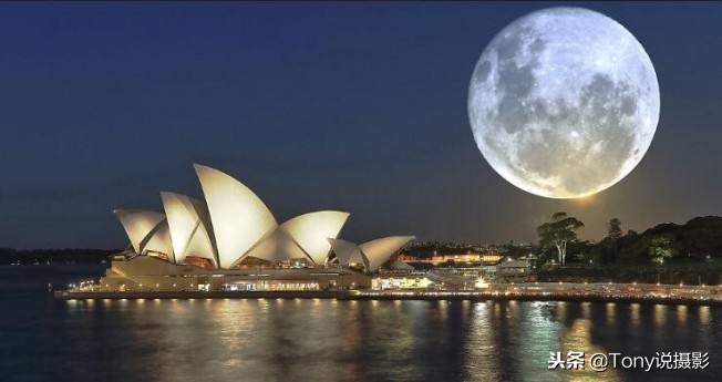 怎样拍摄月亮最好看,如何拍大月亮与实景