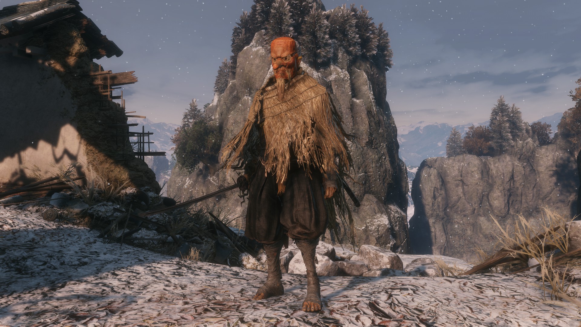 鸡你太美！当你在《只狼》里变成一只鸡画面会有多美？