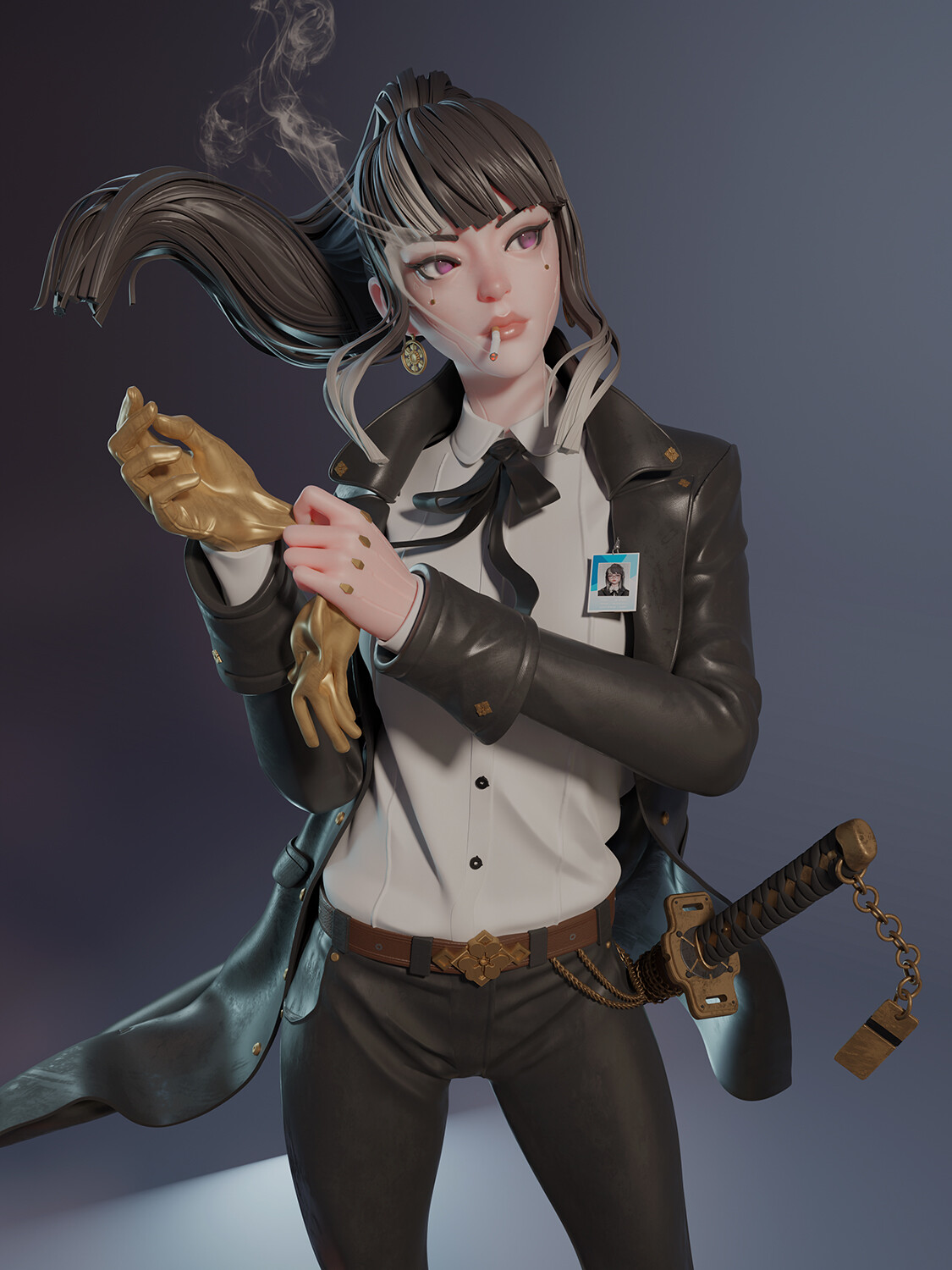 最简单的3d建模人物,有创意的3d建模作品