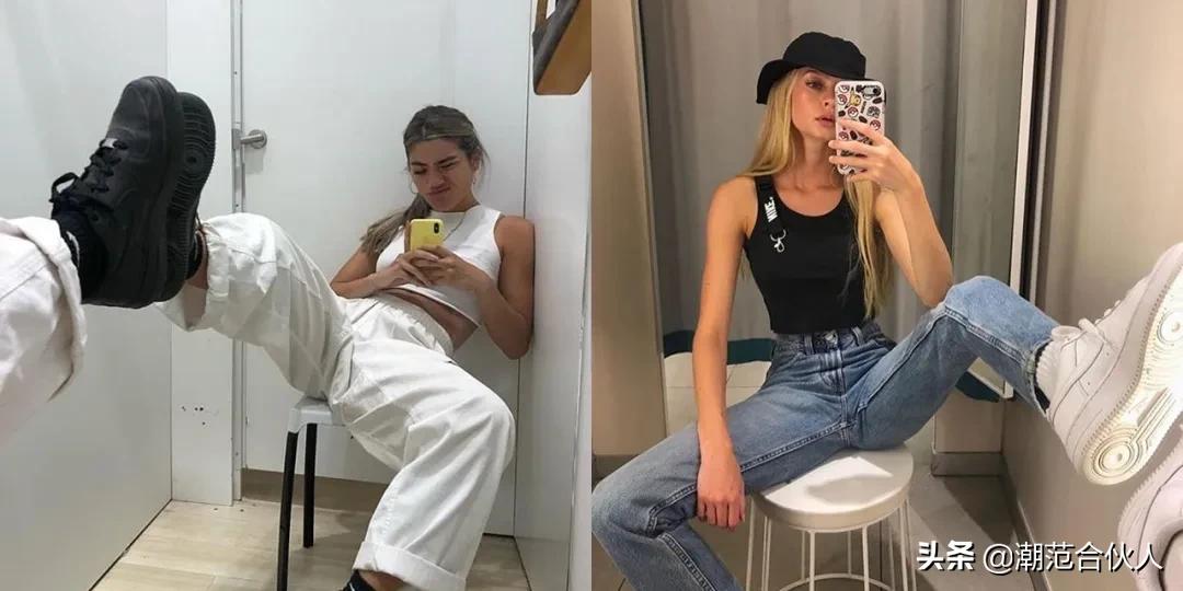只会卖弄性感？实际上女sneaker的拍照姿势，那叫一个野