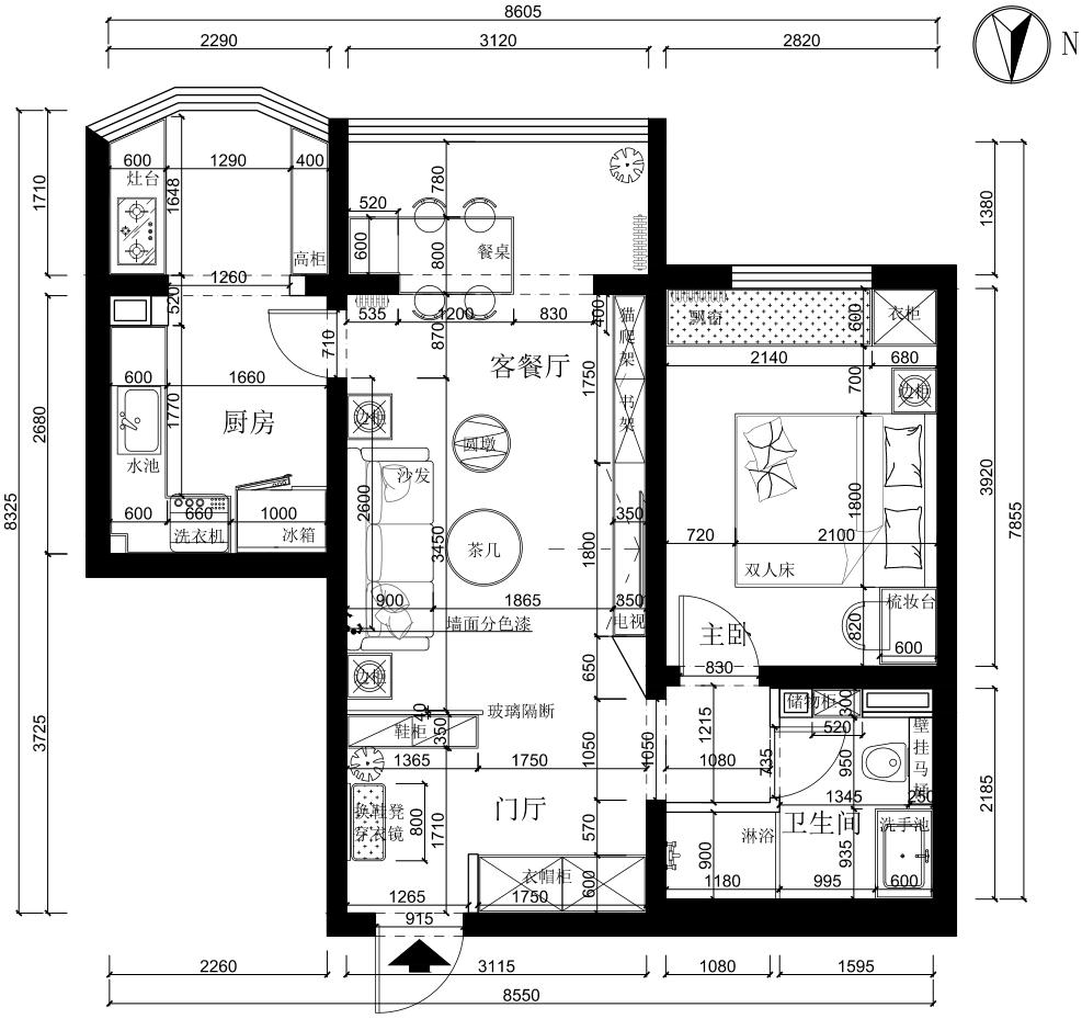 卧室衣柜极简风格,卧室的衣柜怎么显出高级感