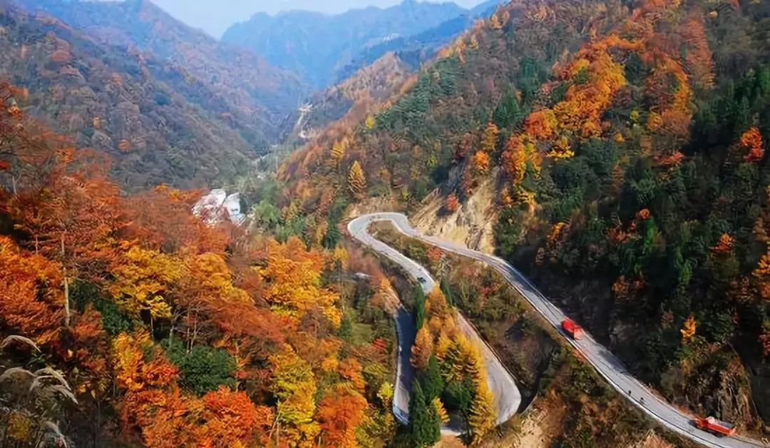 湖北深秋自驾游景点推荐,秋色彩林川西自驾