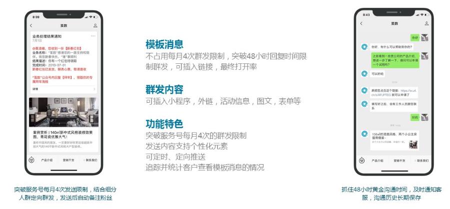 微信消息模板服务号,微信服务号后台开通模板消息服务