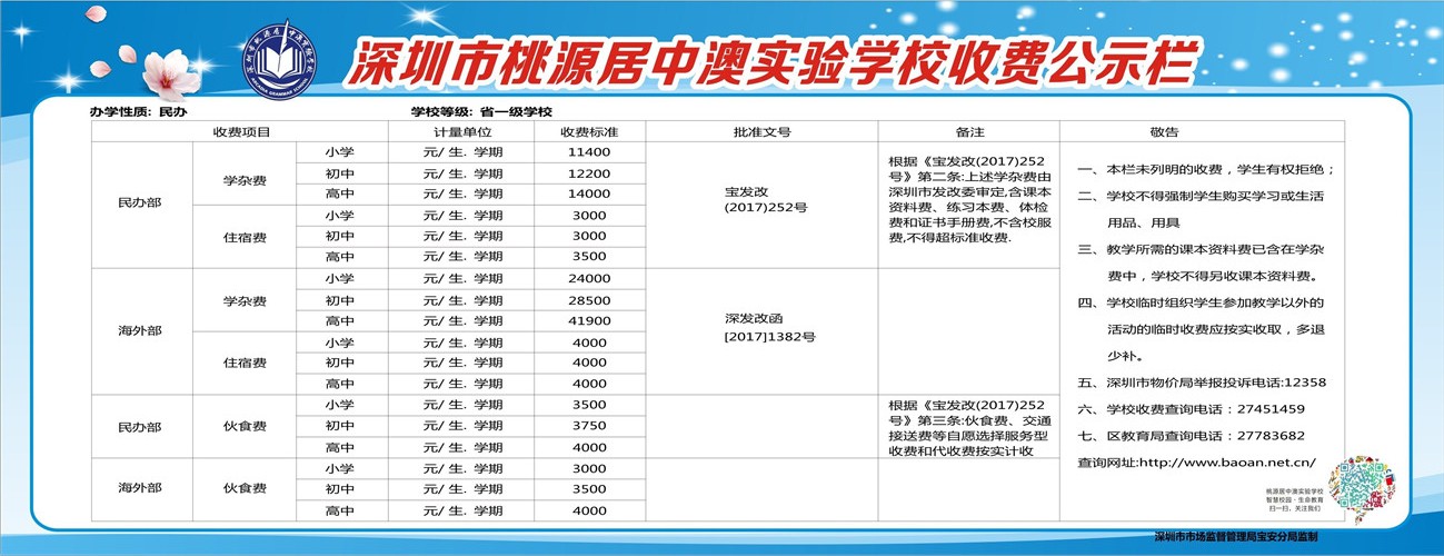 桃源居中澳实验学校初中入学条件,深圳桃源居中澳实验学校招生条件