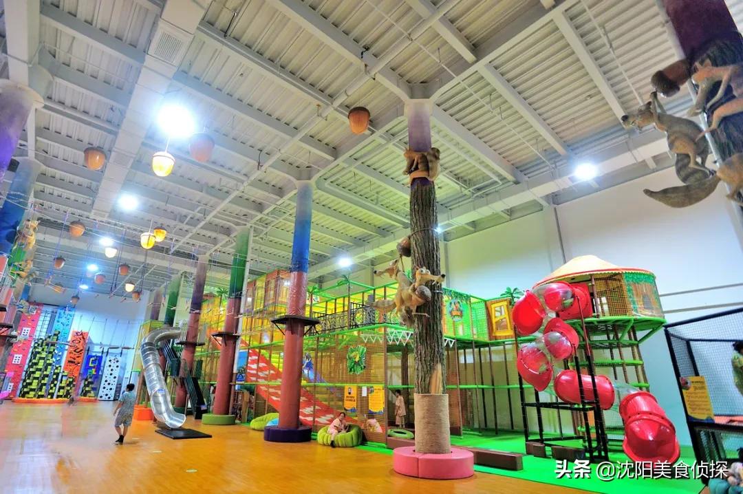 沈阳欧亚菲温泉水乐园,沈阳最大的淘气堡温泉