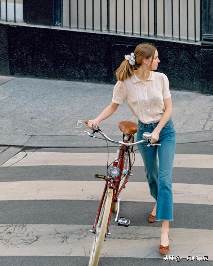 小个子微喇裤显瘦显高,微喇裤秋冬显瘦穿搭