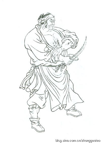 牛牧野水浒扑克,牛牧野水浒人物