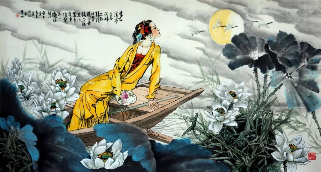 花鸟的作品欣赏,中式花鸟作品欣赏