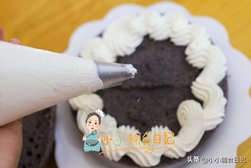 没有奶油裱花蛋糕小窍门,不用抹面的奶油蛋糕做法