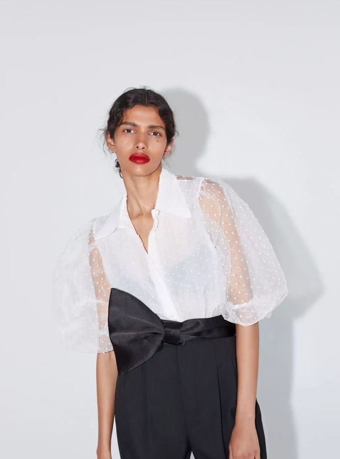 zara值得入手的连衣裙,zara新出的牛仔开叉连衣裙