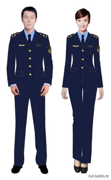 穿蓝色制服的公务员,穿制服上班有哪些职业