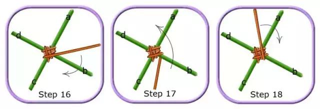 用筷子做出来的手工挂饰,用毛线做最简单的小挂饰