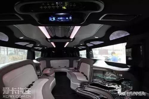 六轮悍马h2加长版视频,悍马h2越野最新款