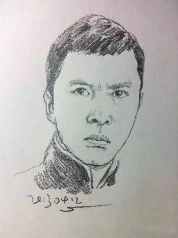 人物速写肖像画,速写是看一眼就能画出来的吗