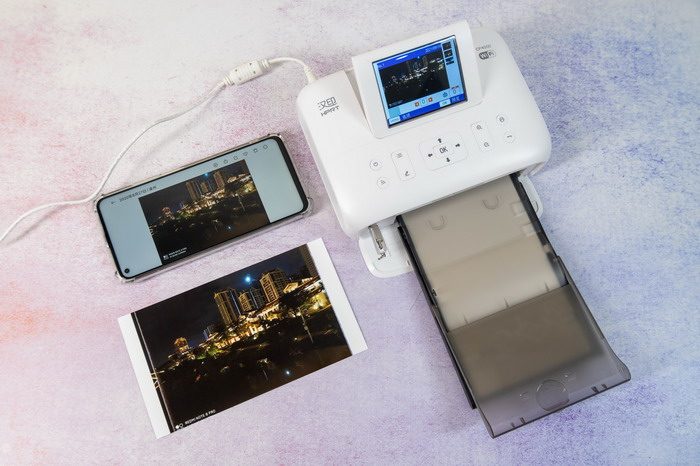 汉印cp4000小型照片打印机,汉印照片打印机cp4000插u盘