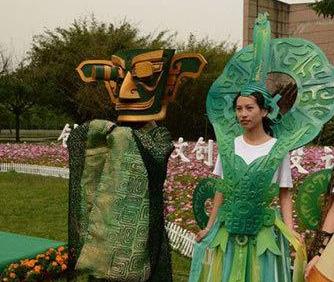 三星堆文物青铜,三星堆出土文物青铜面具