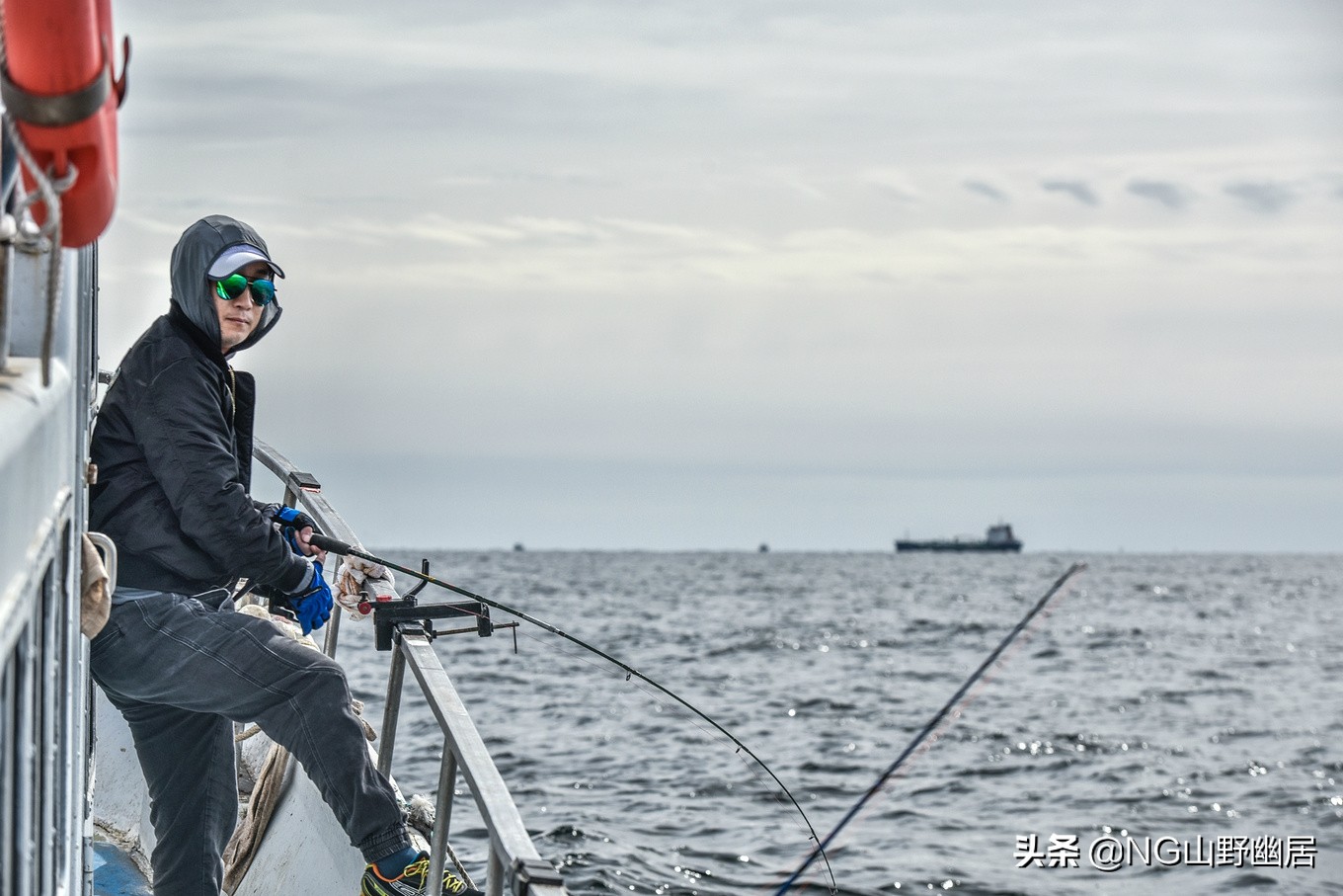 大连海钓黑鲪鱼视频,大连海钓日常巡岸