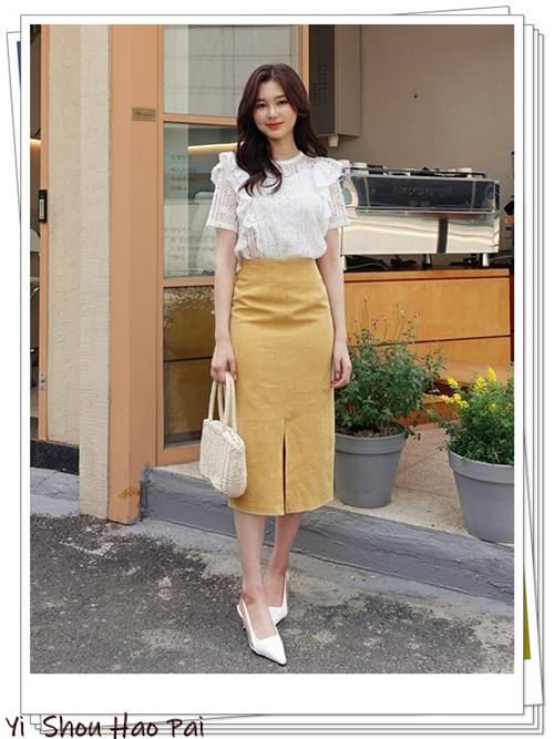 夏天流行的韩系穿搭可甜可撩,适合亚洲人的韩系穿搭