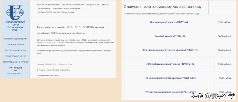 俄罗斯留学语言考试,俄罗斯留学考试有哪些