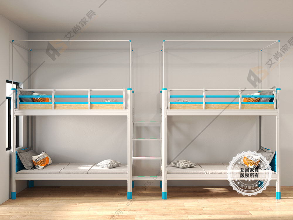 不生锈的清远中小学生公寓床，持久耐用，环保无异味