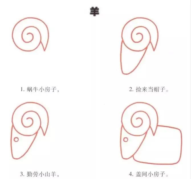 简笔画大全幼儿园简单又好看,简单易学的简笔画教程幼儿园