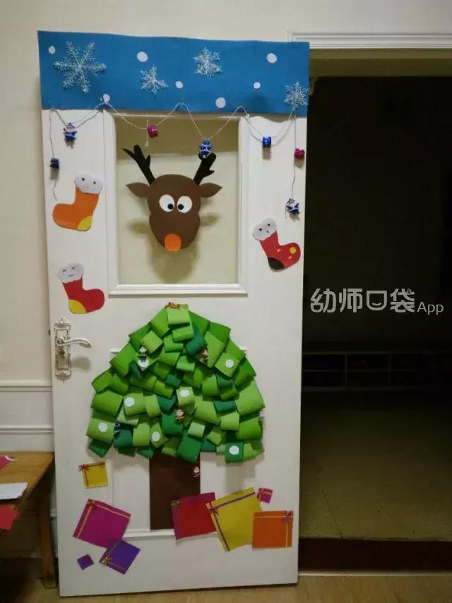 圣诞环创,圣诞主题环创