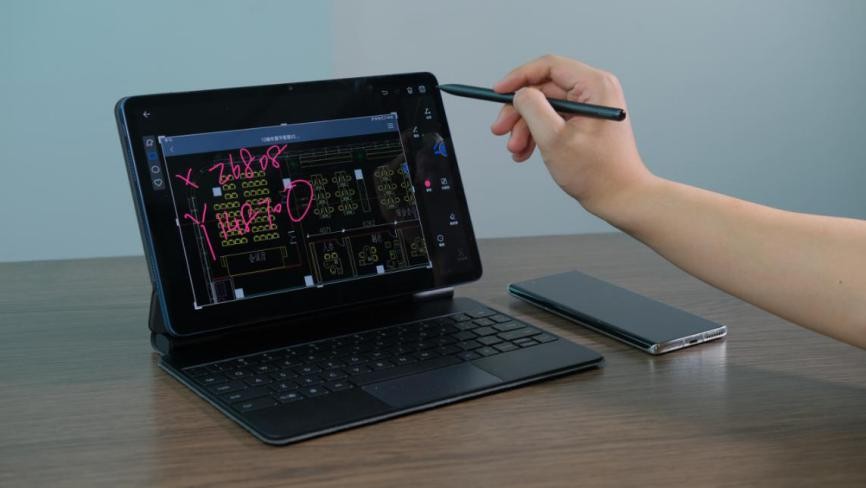 荣耀平板v7pro可以画cad,荣耀平板v7pro电脑模式演示