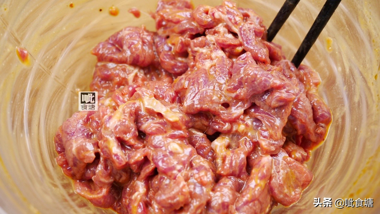 潮汕火锅牛肉腌制又滑又嫩方法,串串牛肉怎样腌制做才又滑又嫩