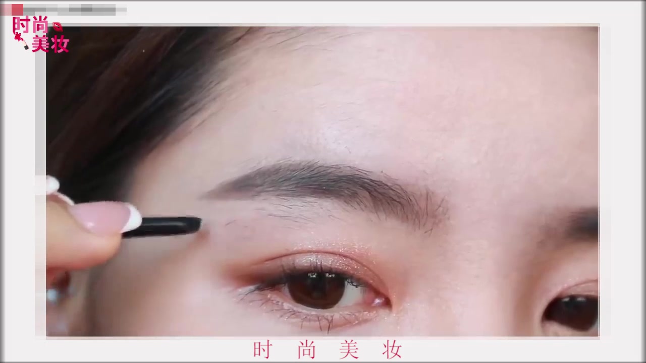 时尚修眉毛,美妆教程初学者修眉