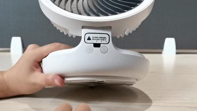 轻薄可壁挂一年四季都可用颜值超高悬浮循环空气扇