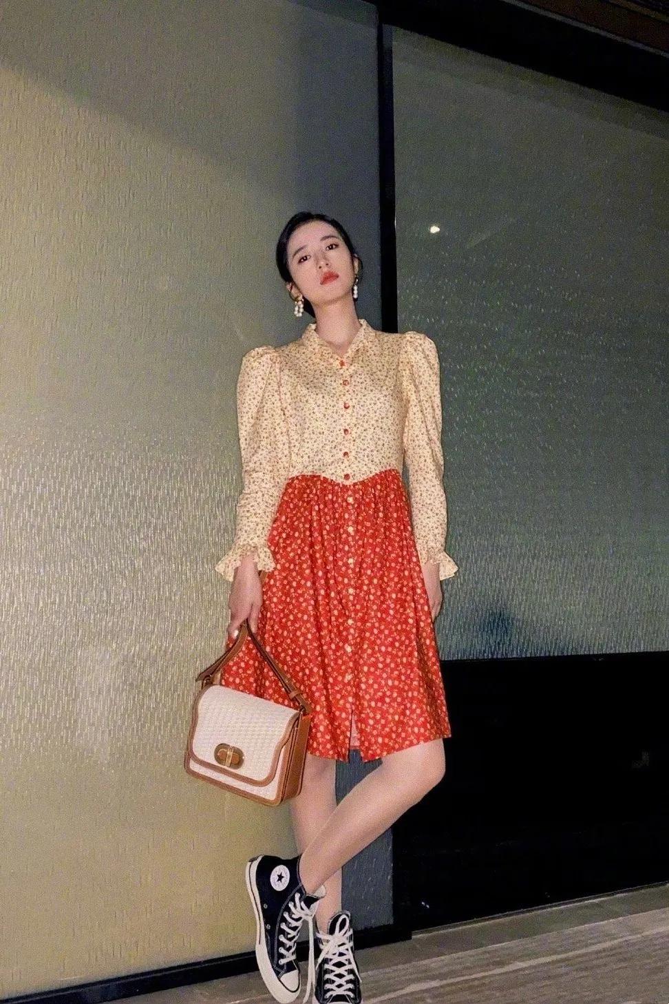 吴昕baby单品,吴昕快本同款裙子