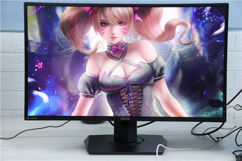 华硕vg27vq曲面屏,华硕vg27aq怎么调最佳画质