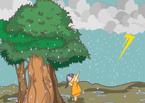 雷雨天气电器能遭受雷击吗,雷雨天气打电话会引来雷电正确吗