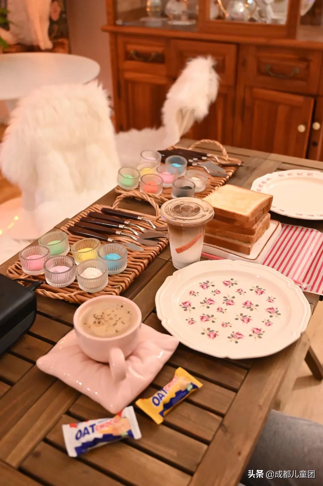 吐司画diy,diy土司面包画画