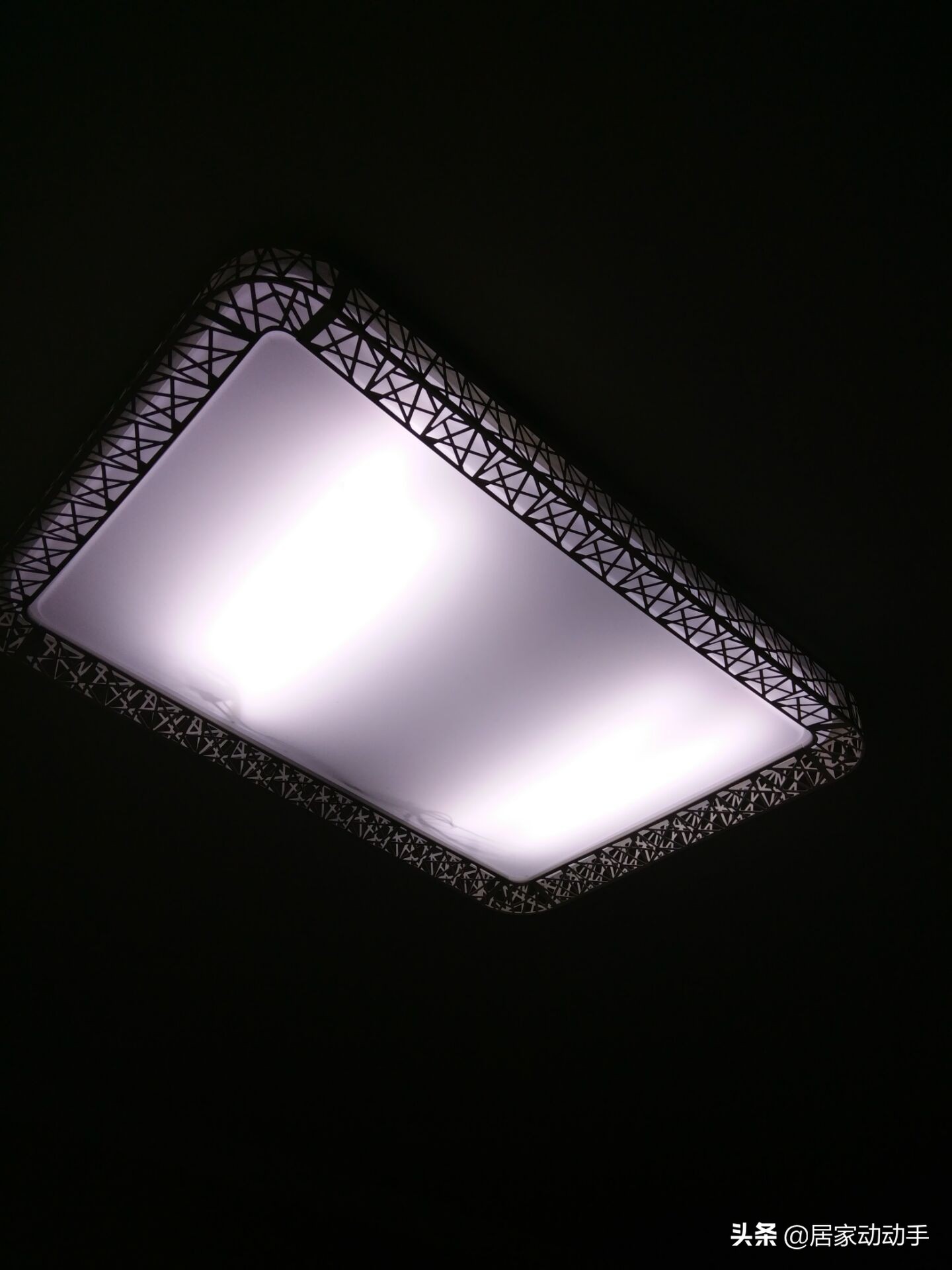 自己在家如何修吸顶灯,led长方形吸顶灯维修全套教程